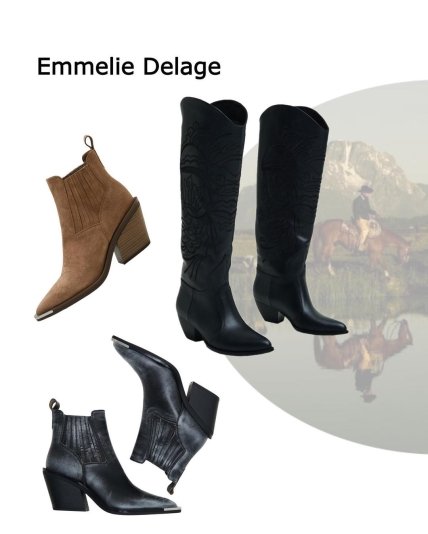 Ковбойские сапоги