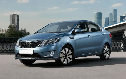 Kia Rio третьего поколения – седан