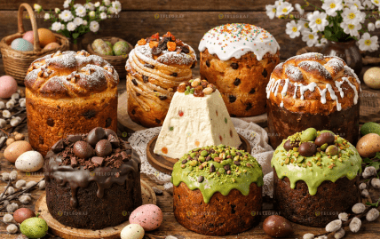 Види пасок - чи можна освячувати сирні паски, крафіни, панеттоне, шоколадні, фісташкові тощо