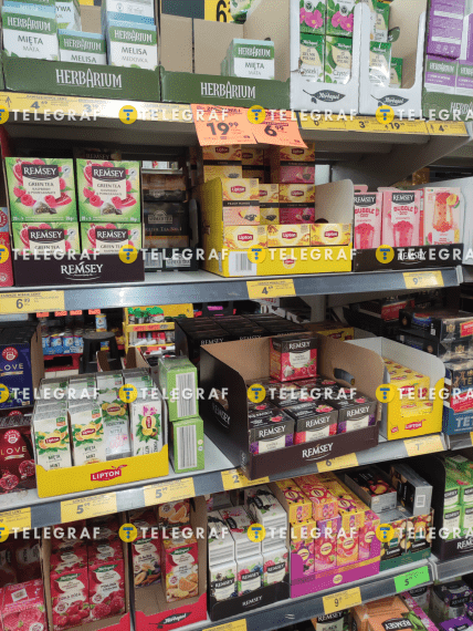 Чай в Польщі, ціна грудень 2025