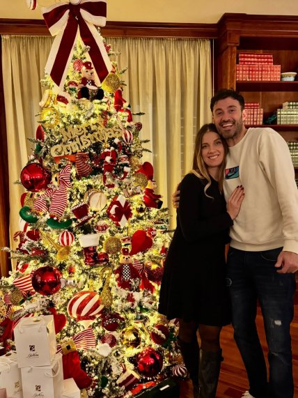 Луїджі Самеле та Ольга Харлан відсвяткували Новий рік