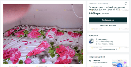 Предложение аренды в Ужгороде
