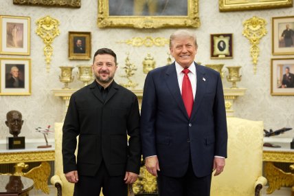 Володимир Зеленський та Дональд Трамп під час зустрічі у Білому домі 28.07.2026