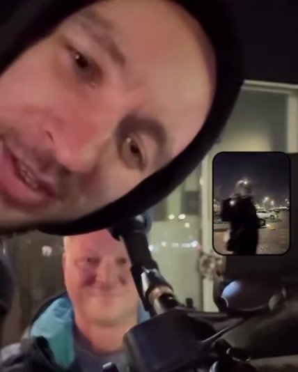 Кадры съемок уличного концерта Ивана Замиги на Позняках в Киеве