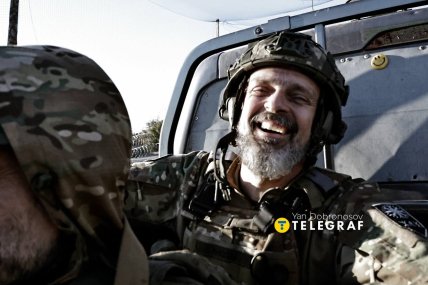 Українські військові у Дружківці. Фото: Ян Доброносов "Телеграф"