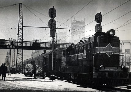 Маневровий тепловоз ВМЕ1-174 приписки депо Харків-Сортувальний