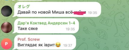 Коментарі українців