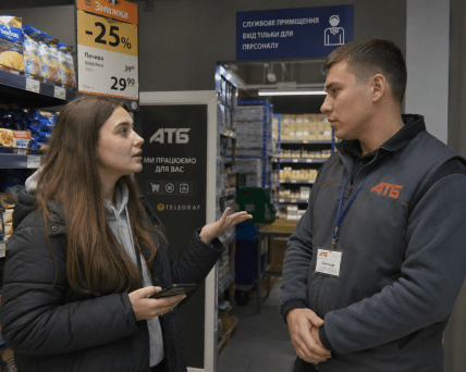 Чи можна попросити перевірити акційний продукт на складі в "АТБ", якщо його немає на полиці