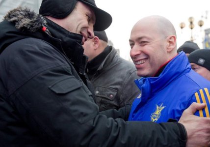 Дмитрий Гордон и Виталий Кличко