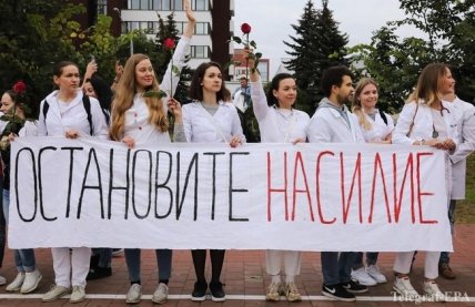 Протесты в Беларуси 12.08.2020