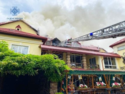 Пожар в Трускавце