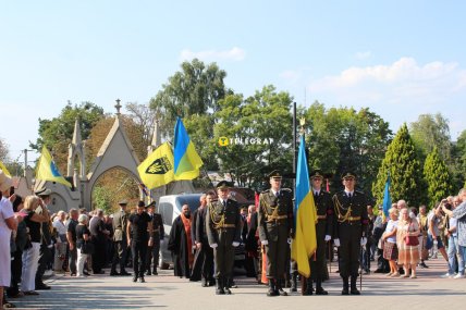 Похорон Андрія Парубія, Личаківський цвинтар, Львів