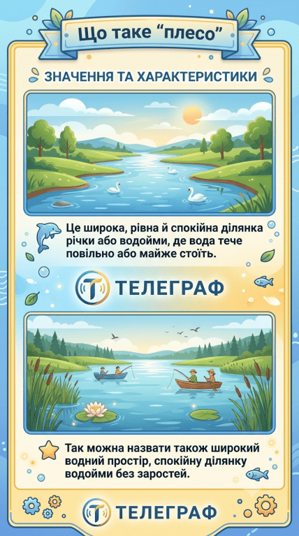Что такое плесо