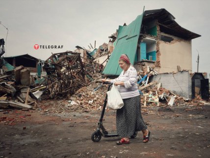 Разрушения в Чугуеве 5.08.2022