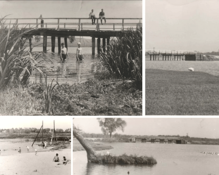 Дерев'яні мости в околицях Пирятина, радянські часи