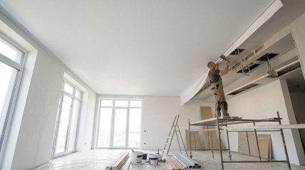 Тканевые бесшовные потолки