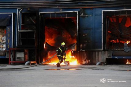 Наслідки атаки в Дніпропетровській області