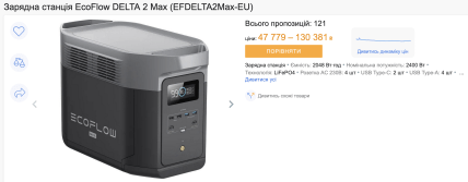 Зарядна станція EcoFlow