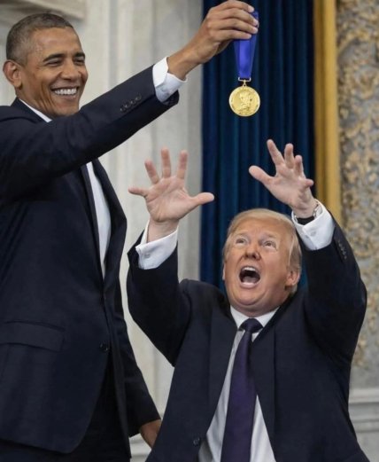 Обама і Дональд Трамп