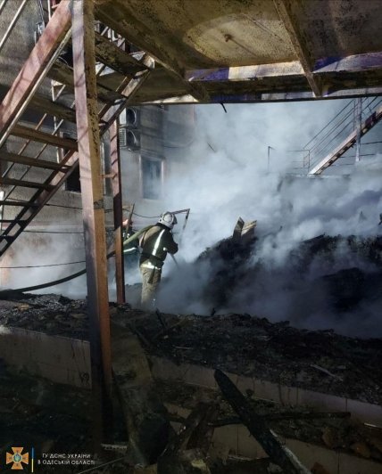 В Грибовке сгорела Лаванда