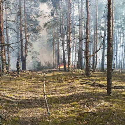 Пожар в Чернобыле