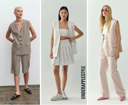 жилет на голое тело