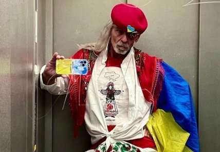 Франк Вайлд у сорочці українського бренду Limarenko