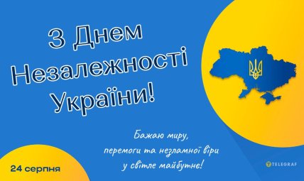 Як привітати з Днем Незалежності України 2025