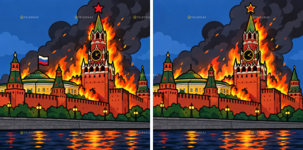 Головоломка с горящим Кремлем