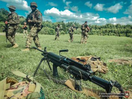 Підготовка в Інтернаціональному легіоні