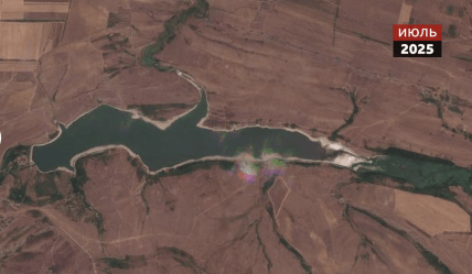 Вільхівське водосховище у 2025