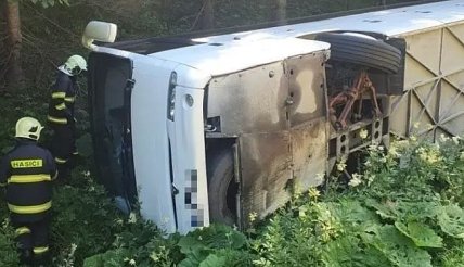 Авария в Словакии 20.07.2020