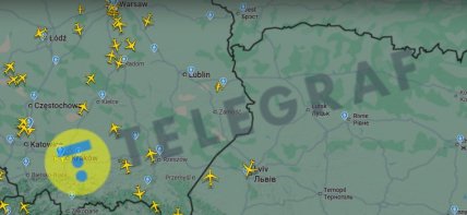 Над Украиной был замечен турецкий пассажирский самолет