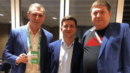 Сергій та Борис Шефіри і Зеленський