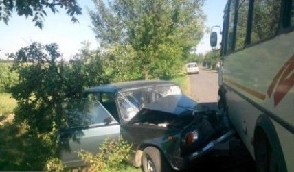 На Закарпатье произошло ДТП с участием автобуса