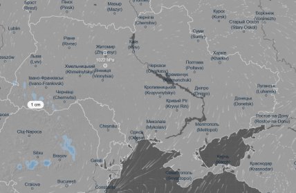 карта погоди 19 листопада