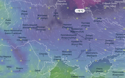 Погода в Украине 16 февраля.