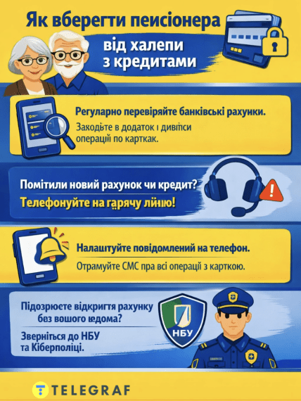 Як вберегти пенсіонера від халепи з кредитами