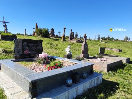 польское кладбище в Струсове фото