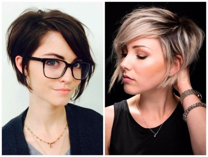 Трендовые стрижки 2023 года -  асимметричный боб