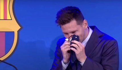 Мессі плаче