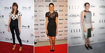 Шейлин Вудли в 2009, 2011 и 2013 годах