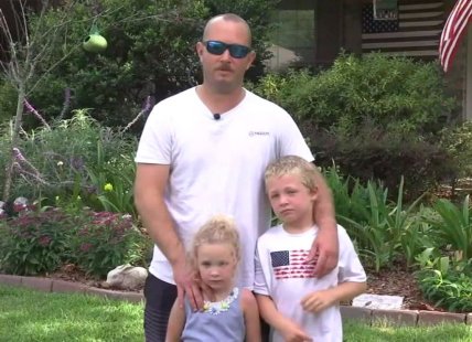 Во Флориде отец с детьми 