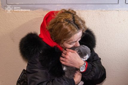 Жители Харькова прячутся от российской атаки