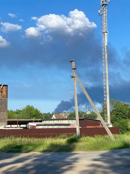 Попадание в Волгоградской области РФ