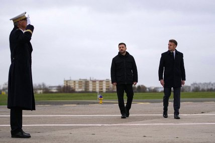 Зеленський та Макрон