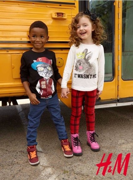 Kids Fashion: осенняя коллекция H&M “Снова в школу 2014” - изображение №7
