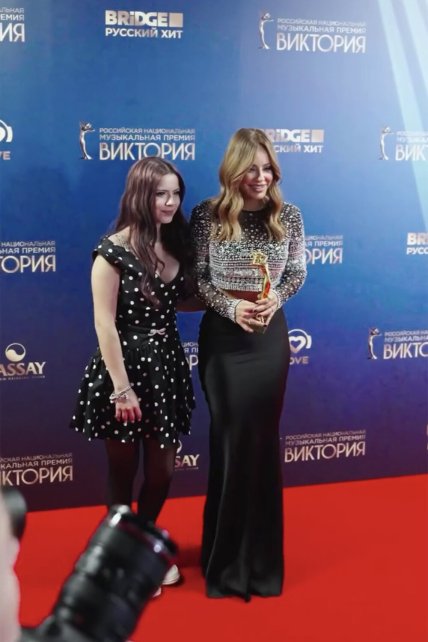 Ани Лорак с дочерью