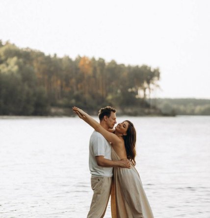 Екатерина Тышкевич и Валентин Томусяк