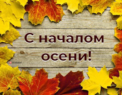 с первым днем осени поздравления